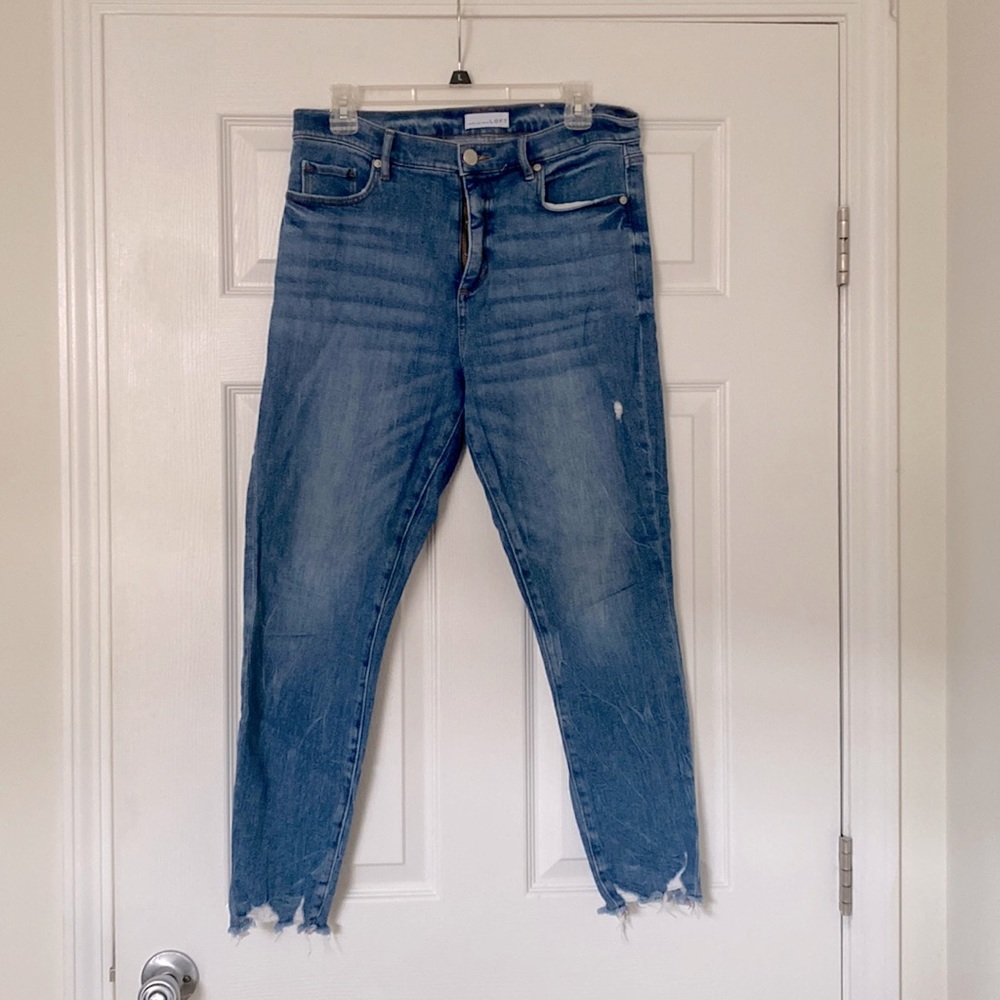 Loft High Waist Skinny Jeans